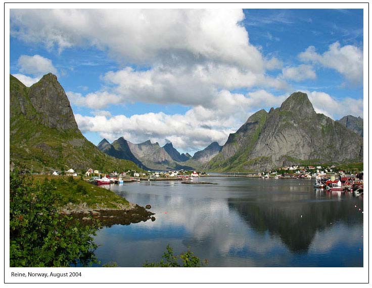 Reine, a fishing village in Norway